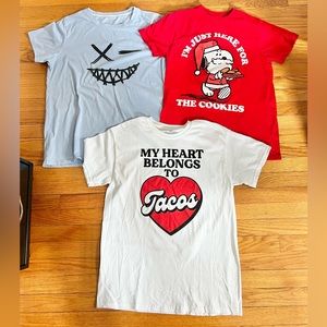 Mens Graphic T-shirt bundle